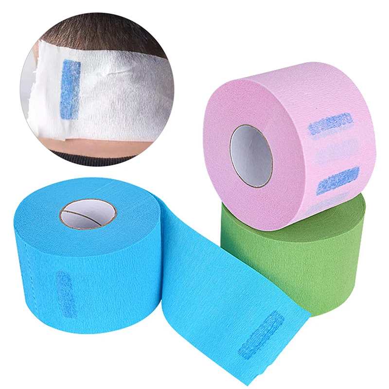 Barber Neck Paper Disposable Muffler Paper Hair Cutting Accessory Collar Covering Hairdressing Tools Barber Accessory