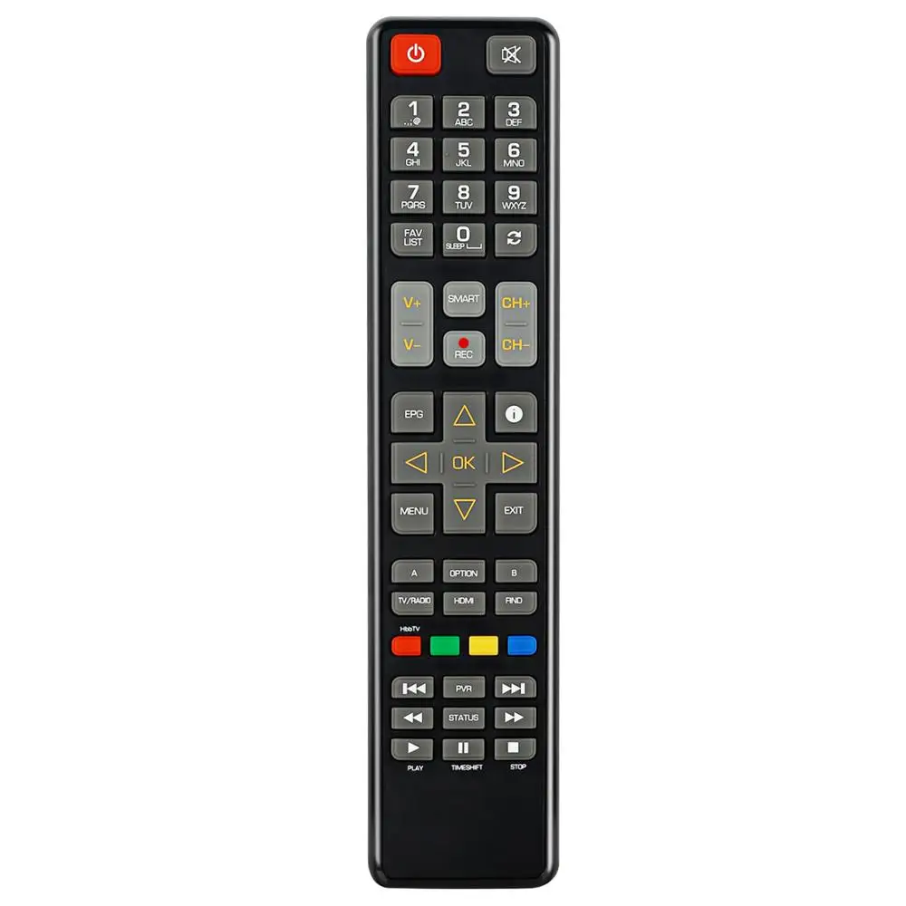 New Remote Control Fit for Skymaster HBBTV TNT5 TNT5+ E-RCU-033 Controller