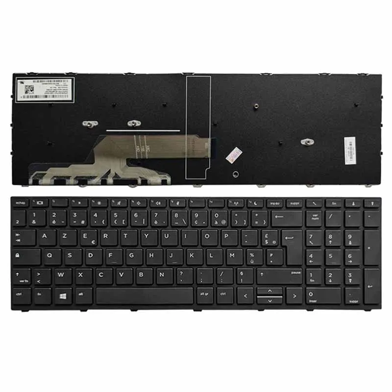 

New French laptop keyboard for HP Probook 450 G5 455 G5 470 G5 FR black frame keyboard