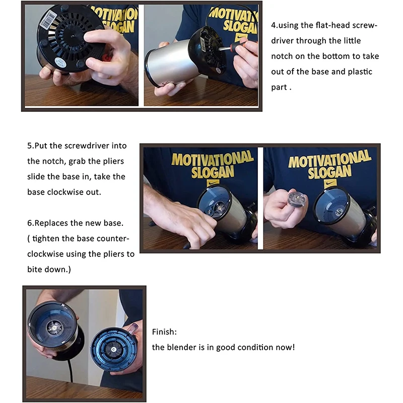 Базовая Шестерня совместима с волшебный блендер MB1001 250 Вт сменная часть