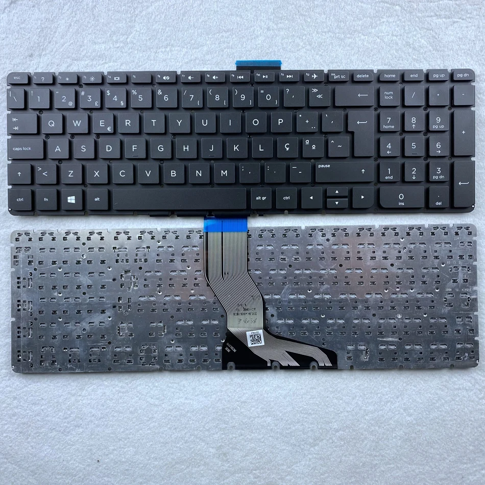 

Portuguese Keyboard for HP pavilion 15-AU 15-AB 15-AQ 15-AW 15-BK 15-BC M7-N 17-G 15-au000 15-bc000 15-ak000 15-AN 15-an000 PO