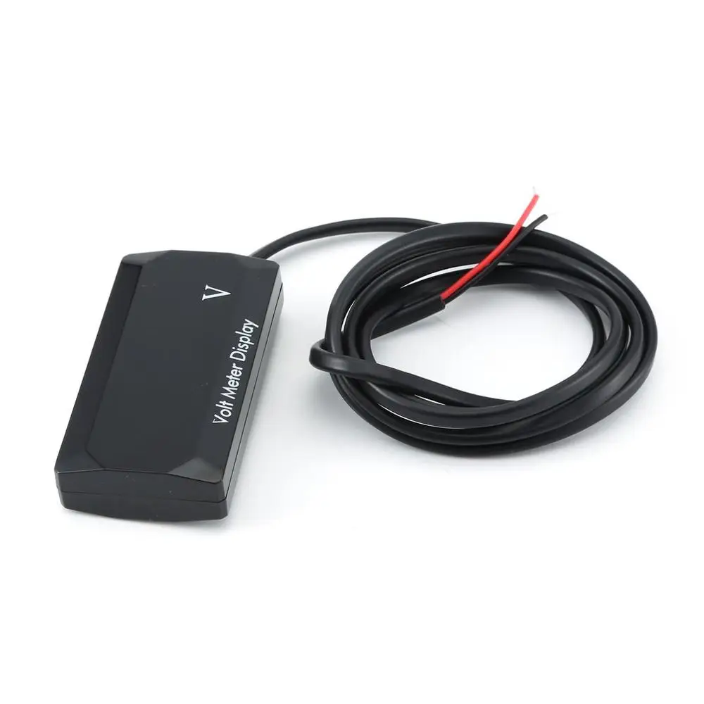 Mini LED Display Digital Voltmeter Panel Volt Voltage Meter Tester Reverse connection protection 12V For Car motorcycle