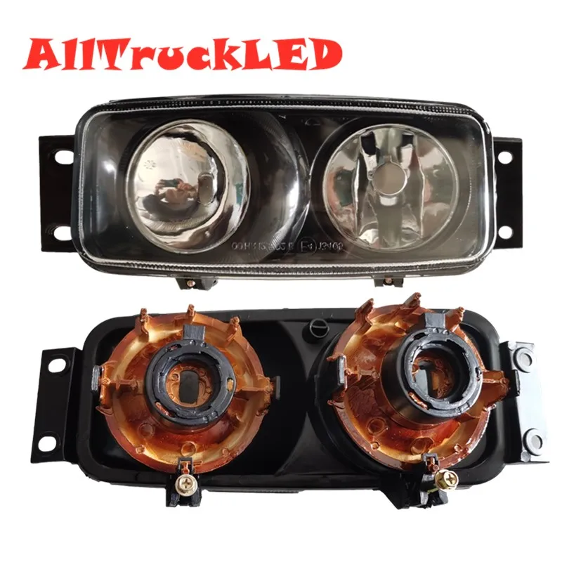 

1422991 1529070 LH 1422992 1529071 RH Front Fog light Assembly Trailer Fog Lamp Replace Aftermarket Spare Parts for Scania114