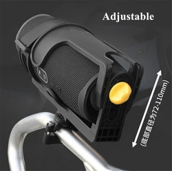 Motorcycle Universal Audio Bracket Modified to Increase Bottle Cage Water Cup Hoop Horn Bracket