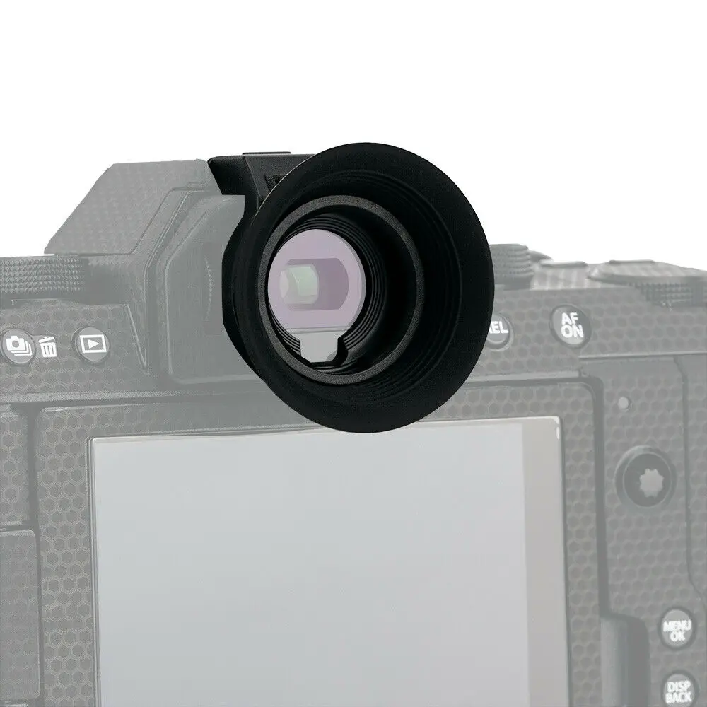 การออกแบบตามหลักสรีรศาสตร์ยาวกล้อง Eyecup ช่องมองภาพช่องมองภาพสําหรับ Fuji Fujifilm X-S10 X-T200 XS10 XT200 อุปกรณ์เสริม