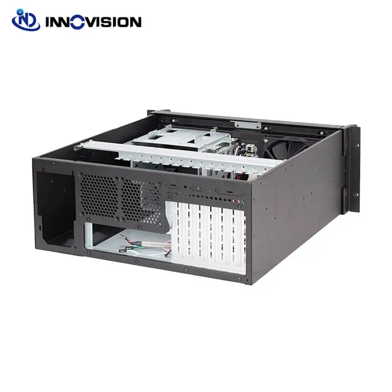 IPC610D de alta qualidade T1.2mm SGCC 4U chassi de servidor de montagem em rack caixa IPC