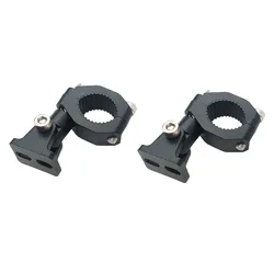 Motorcycle LED Headlight Spotlight Clamps Bracket Tube Mount for Motorcycle Fog Light Auxiliary Lamp Holder Motos Accessories