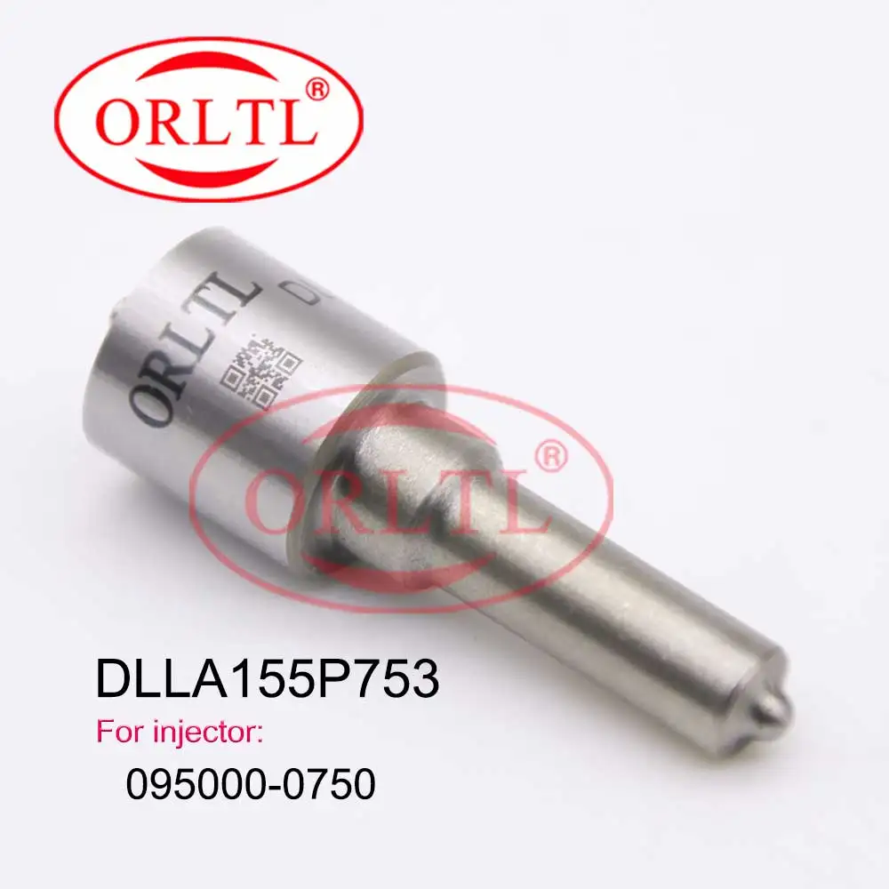 DLLA155P753 Common Rail Injector Nozzle DLLA 155 P 753 Diesel Fuel Sprayer DLLA 155P753 For 095000-0750 095000-0751 095000-0752