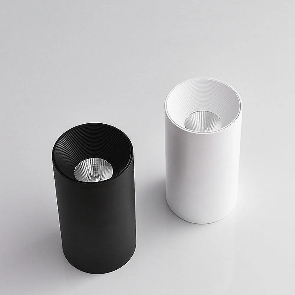 Anti-glare LED Downlights Foyer/Balcony/Corridor/Bedroom/Restaurant Home decoration Dimmable 10W Cylinder Spot light Downlight