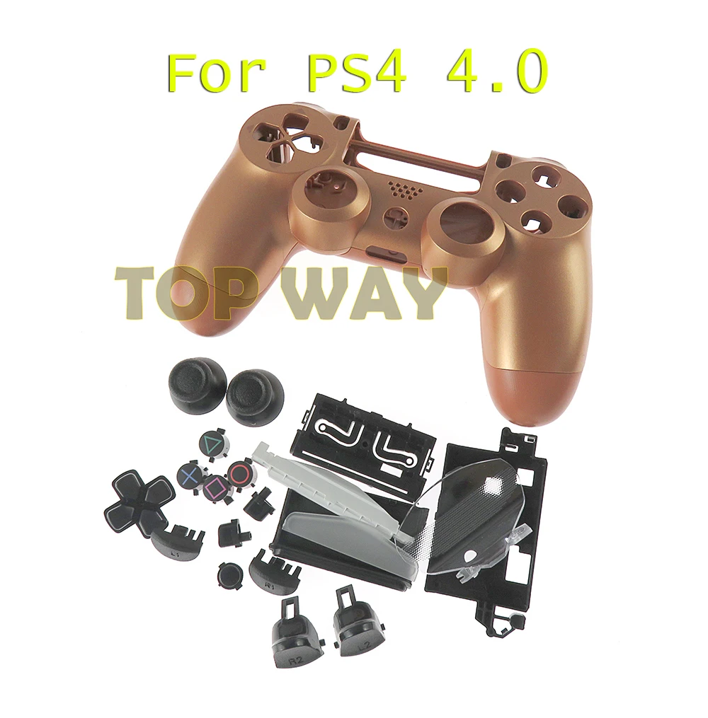 

10PCS FOR PS4 PRO 4.0 Controller Full Set Housing Case Shell Cover Skin for Sony PlayStation 4 Pro PS4 PRO JDM 040 JDS 040