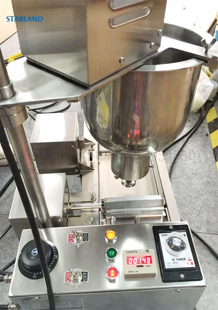 Electric Automatic Donut Fryer Machine Commercial Donuts Cake Maker High Productivity Doughnut Euipment 110V/220V