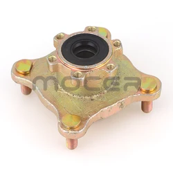110mm 4*M10 Stud 17-17mm Front Brake Disc Wheel Hub Fit For China ATV Go kart UTV Buggy Golf Cart Quad Bike Accessories