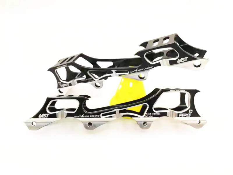 Banana Inline Skates Shoes Base Rockered Rocked Slalom Skating Frame for SEBA HV High Igor KSJ wfsc FSK Roller 243mm 231mm 219mm