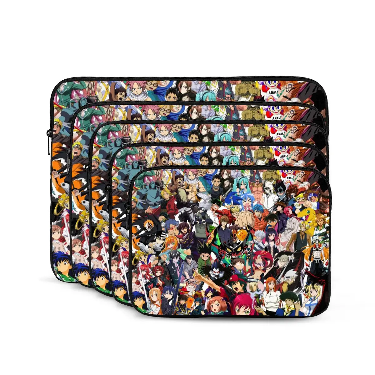 All Anime Computer ipad Laptop Cover Case Laptop Sleeve Bag Portable Cover Fundas Pouch