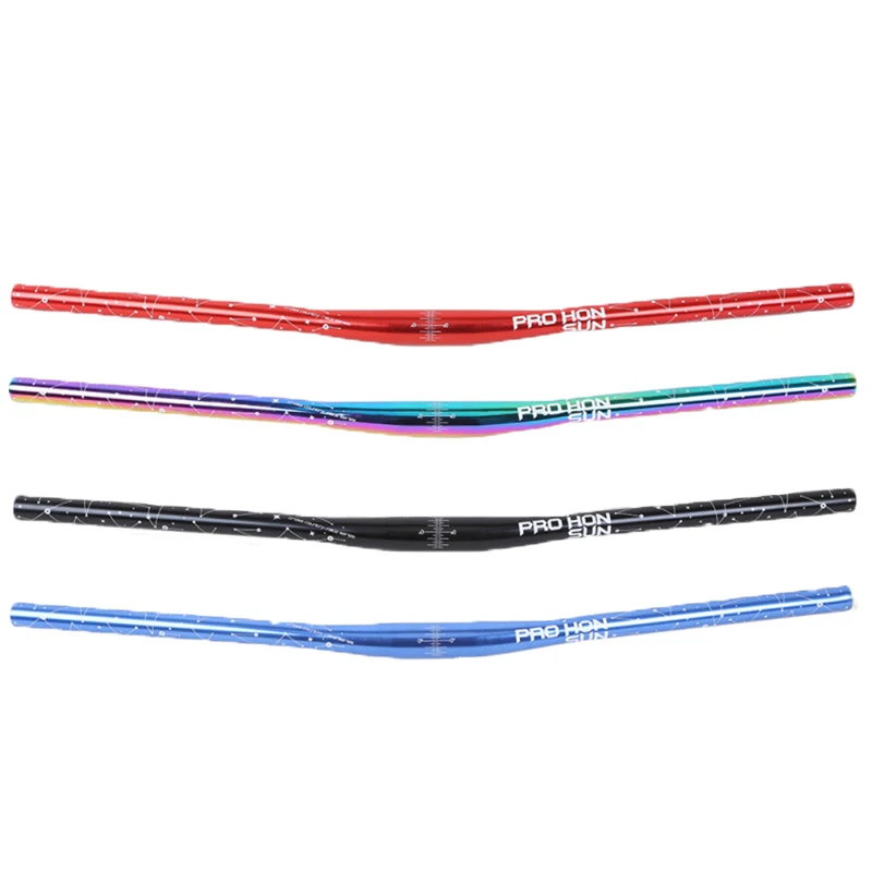

Aluminum Alloy MTB Bike Horizontal Handlebar AM XC DH downhill Racing Bike one-shaped Handlebar Road Cycling Colorful Handleba