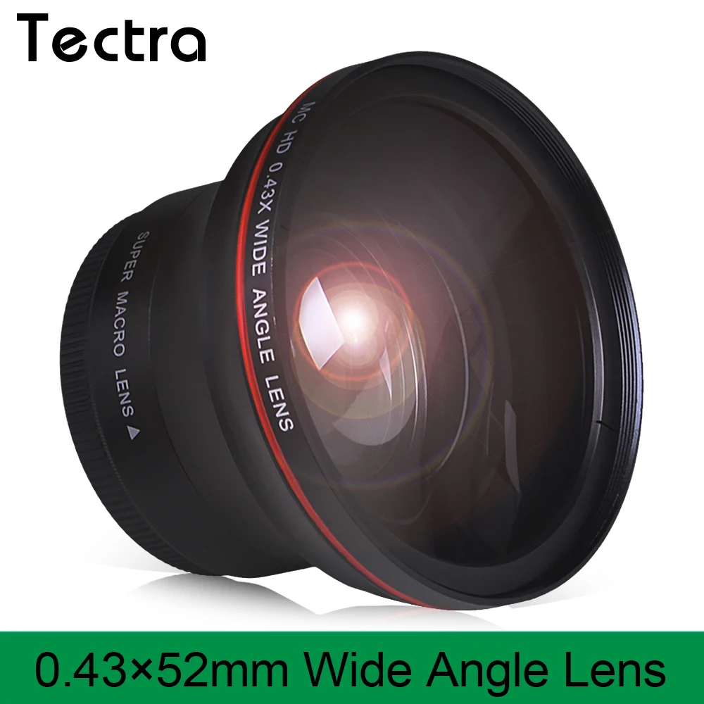 0.43x52MM Professional HD Wide Angle Lens (w/Macro Portion) for Nikon D7100 D7000 D5500 D5200 D5100 D3300 D3200 D3100 D3000