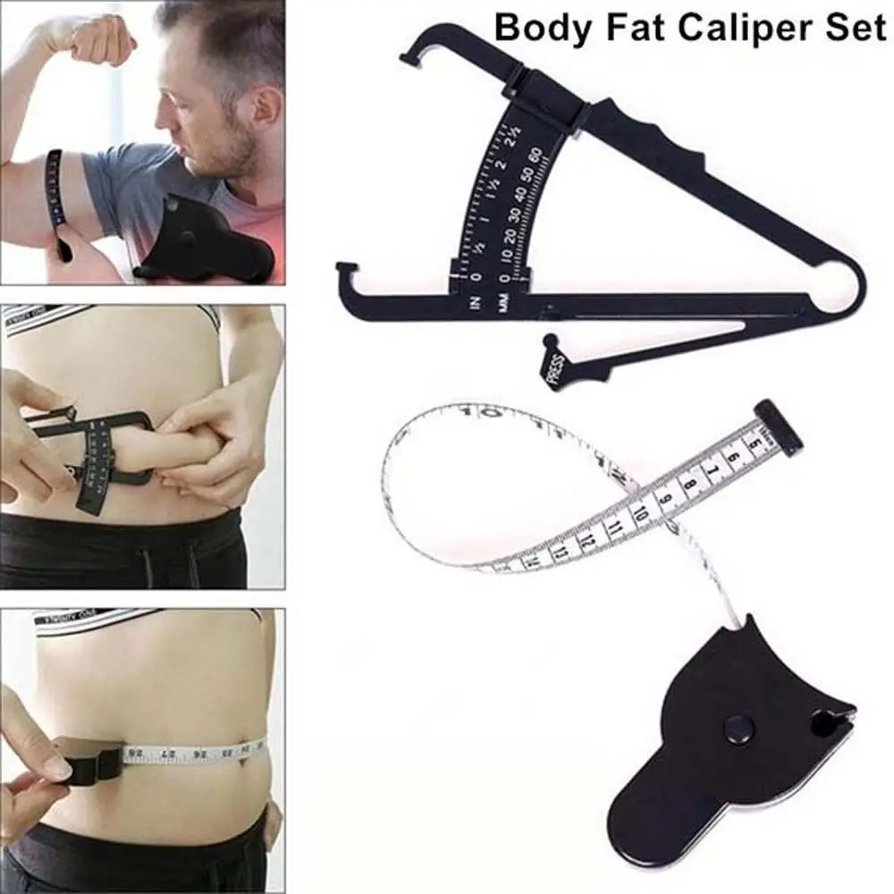 Slim Muscle Health Tester Fitness Clip Mass Measuring Body Fat Monitor Fat Measurement Tool Body Fat Tester Body Fat Caliper