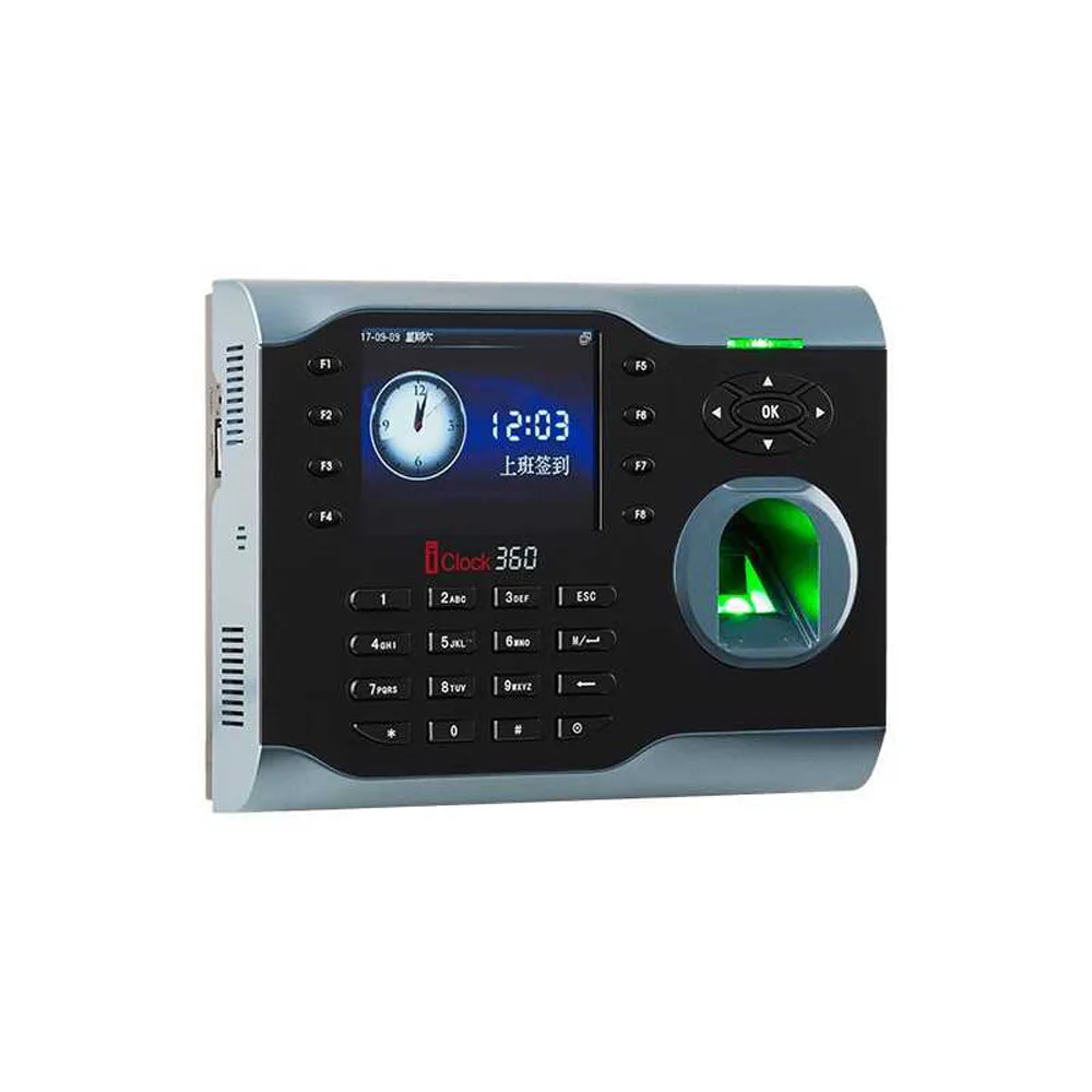 Fingerprint time attendance,TCP/RS232/485/USB Host& client, RFID reading  cards