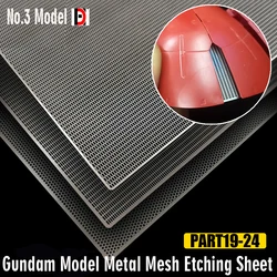 Mecha Model Metal Mesh Etching Sheet Modelling Upgrade Kits Hobby Craft Accessory