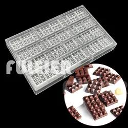 5.6g  Cube Polycarbonate Chocolate Bar Mold  Baking Pastry Sweets BonBon Cake Candy Square Bar Mould Confectionery Tool Bakeware