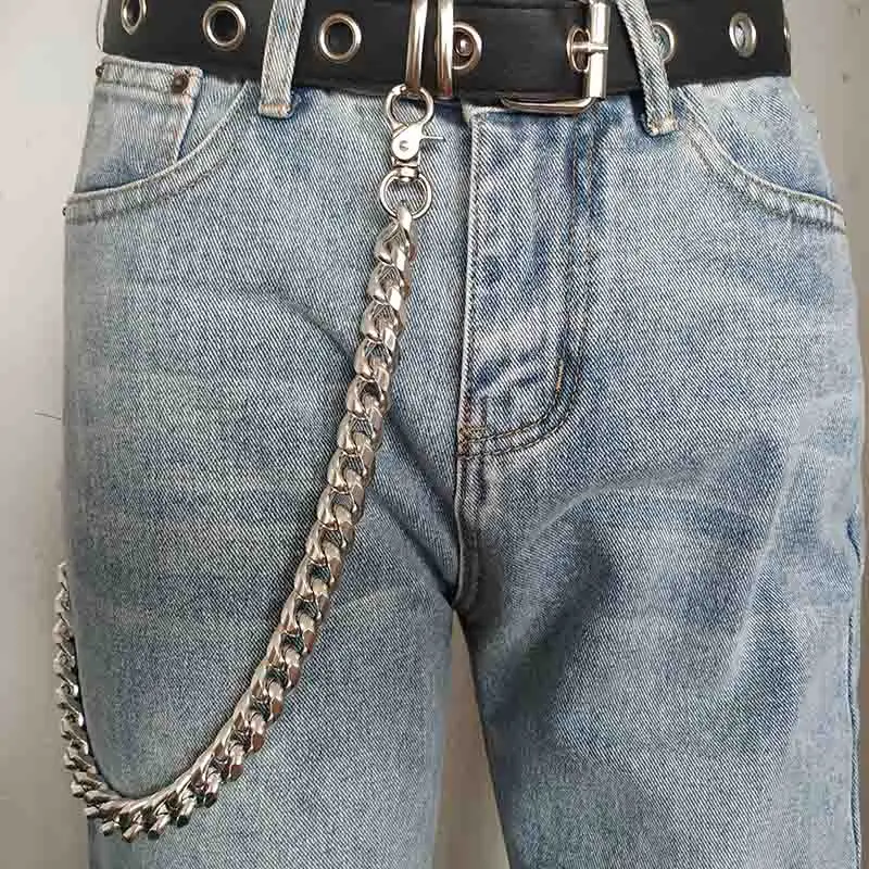 Pants Chain Trousers Key Chains Unisex Trendy Metal Punk Wallet Belt Keychain Jewelry Accessories