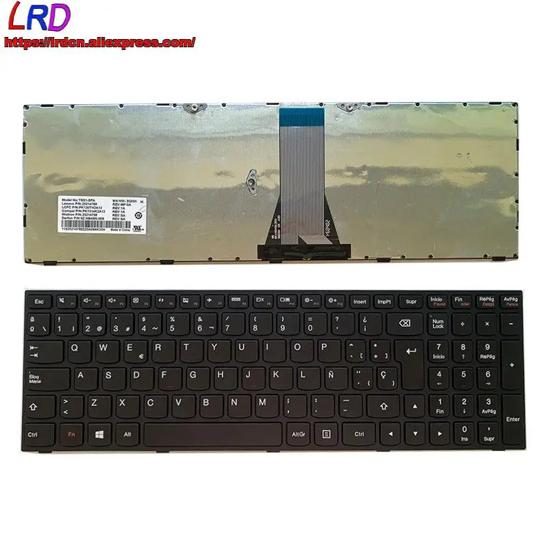 New Original Spain Laptop keyboard for Lenovo E51-35 80 30 B70-80 B71-80 Z50-70 75 80 Z51-70 Z70-80 series 25214788 25214758