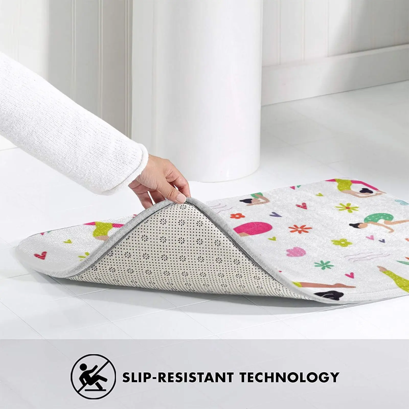 اليوغا نمط اليوغا لينة سجادة ضد الإنزلاق البساط السجاد وسادة التأمل اليوغا يوغي ناماستي الهند البوذية شقرا الصحة زهرة اللوتس