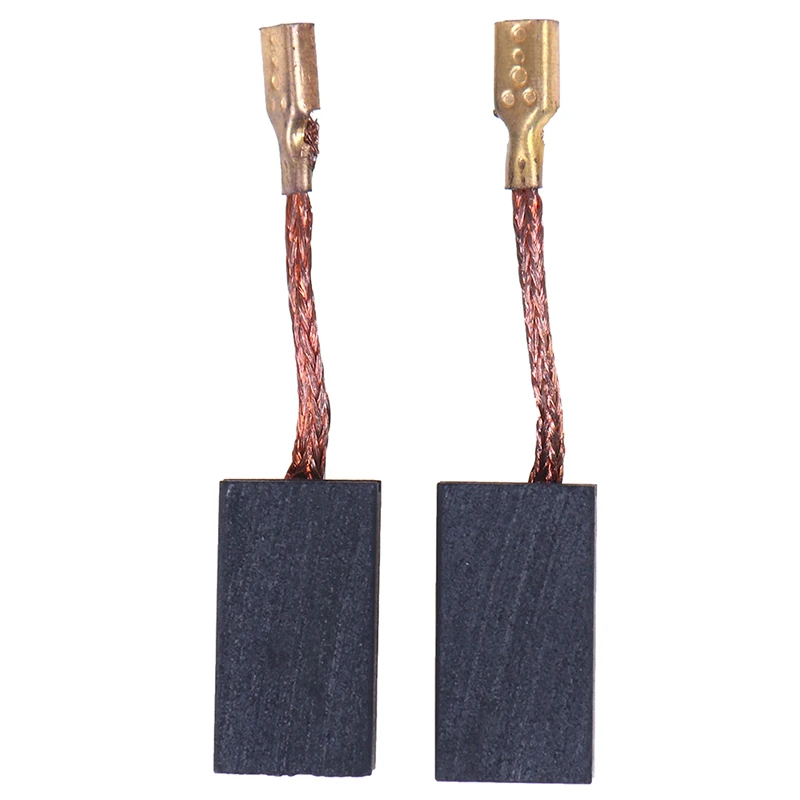 Imagen 3: Piezas de repuesto para amoladora angular, cepillos de carbono de 6mm x 15mm x 9mm, 2 unidades por lote
