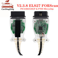 OBD2 Diagnostic Tool ELS27 V2.3.8 FORScan OBD2 Scan Trouble Codes & PIC24HJ128GP + FTDI ELS 27 for Mazda for Mercury For Lincoln