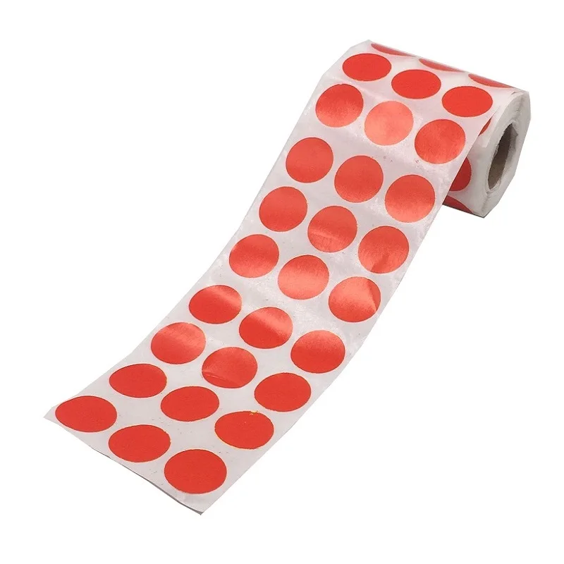 4​/5"(2cm) 900Pcs/Roll Red Splatter Splash Target Stickers Cover-up Patches  for target shooting of all guns, airgun, BBs