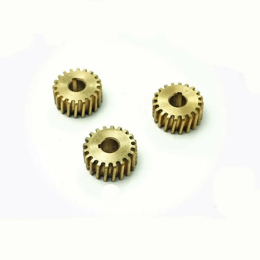 1PC NEW Milling Machines Parts  Gear B08 34.5 *16*11MM Copper Quill Pinion