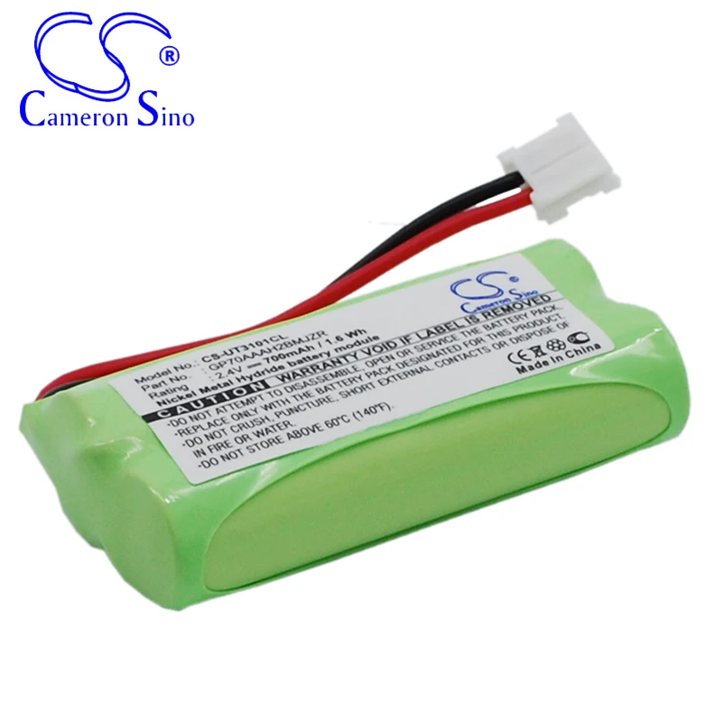 CameronSino Battery for AT&T AT-3201 AT-3211-2 BT-18433 BT-184342 BT-28433 BT-6010 fits Clarity BT184342 Cordless phone Battery