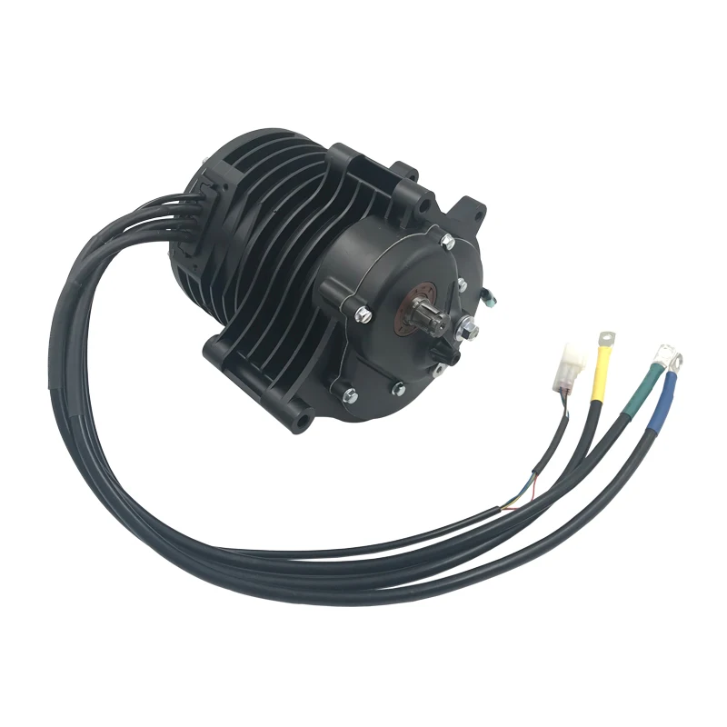 QS138 V3 70H 3000W BLDC PMSM Mid-Drive Motor With Internal Gears For Electric Motorcycle  Moped Dirt Bike