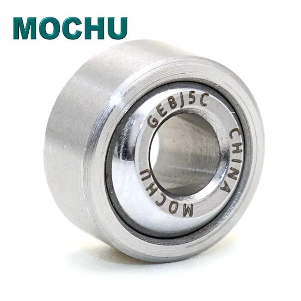 1PCS GEBJ5C 5x13x8 5x13x8x6 GEBJ5 MOCHU Radial Spherical Plain Bearing Maintenance-free Steel-On-PTFE