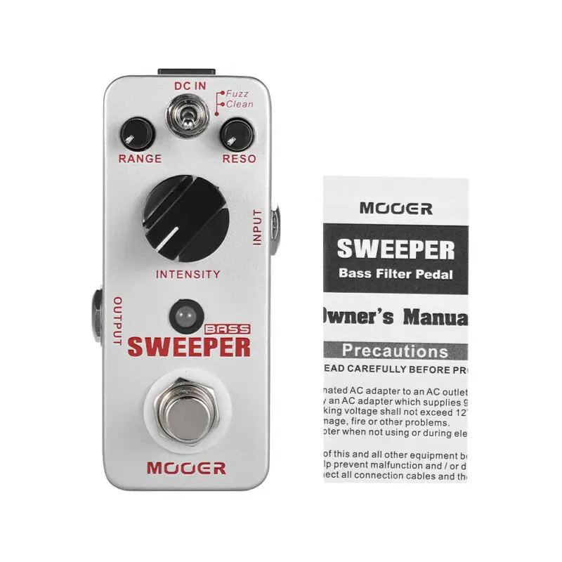 Mooer Mod2 Rumble Drive Guitar Pedal Overdrive Guitarra for Electric Guitar Bass Dynamic Envelope Filter Effect Pedal Clean Fuzz