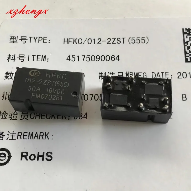 New original HFKC-012-2ZST HFKC-012-2ZSPT automotive relay 10 pin