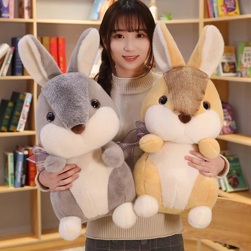 Sexy Cute Simulation Rabbit Toys Stuffed Lovely Lifelike Bunny Cushion Animal Plush Doll For Kids Children Soft Pillow Nice Gift