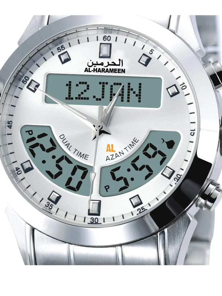 Free shipping Azan Watch 6102 Islamic Qibla Qatch With Prayer Compass Watch best islamic gifts islamic gifts