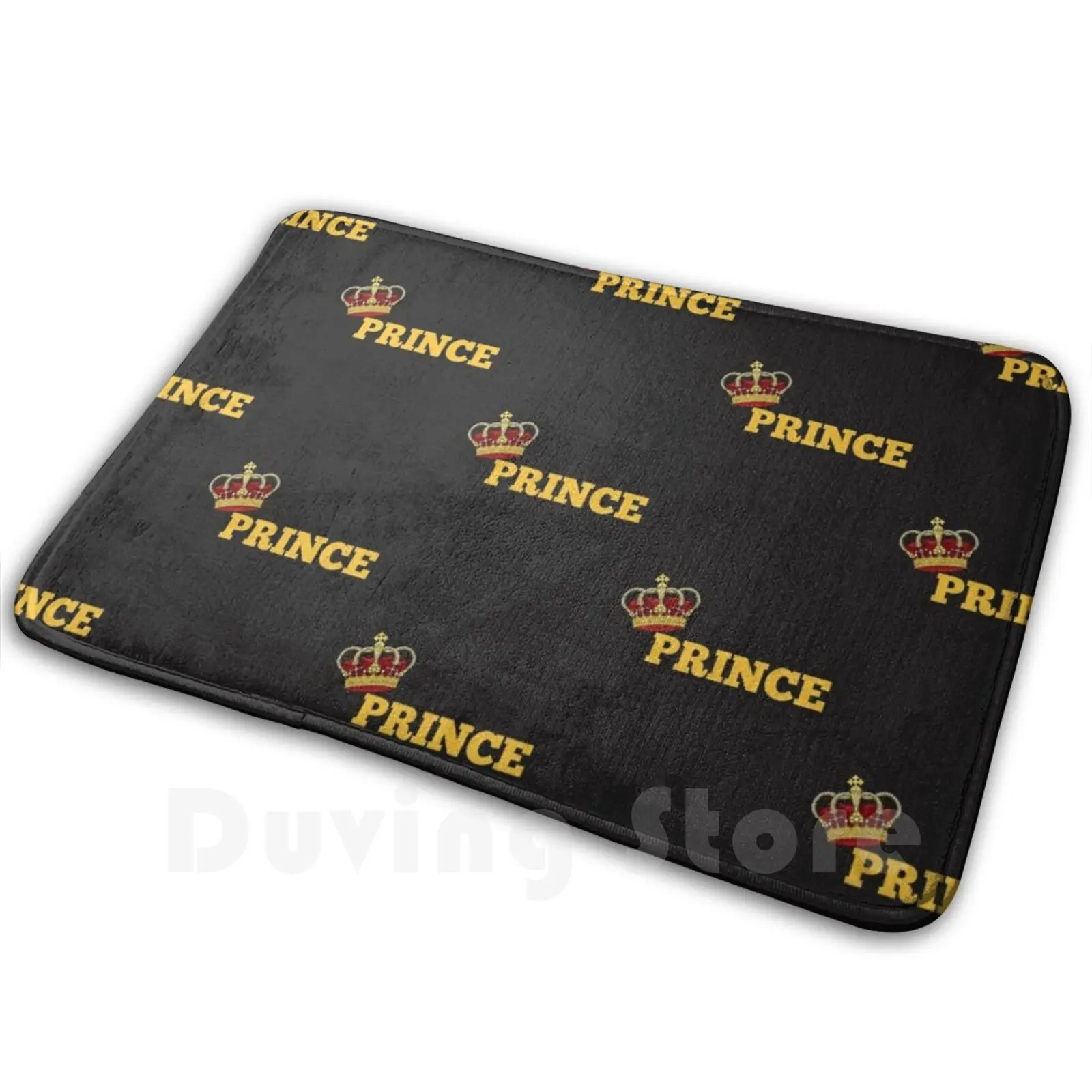 Royal Prince Soft Non-Slip Mat Rug Carpet Cushion Prince King And Queen Queen Crown King Crown Couple Relationship Queen