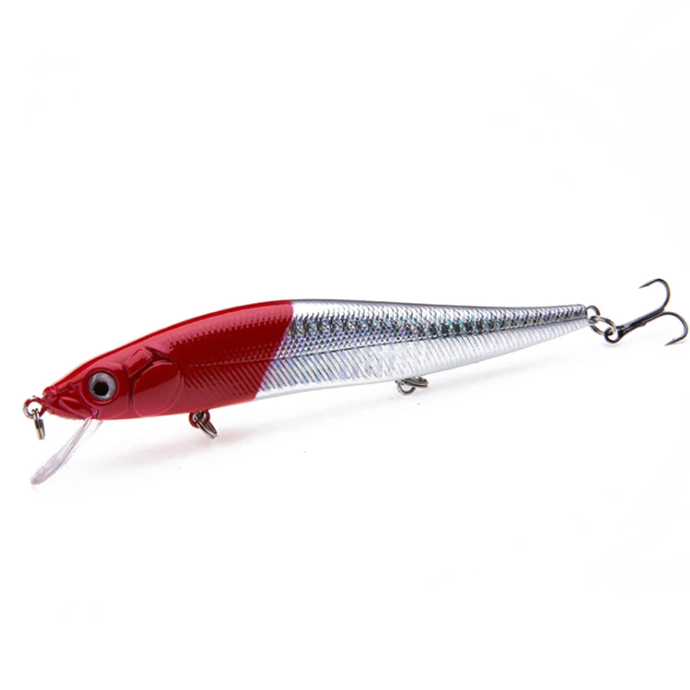 FISHINAPOT 1PCS 22G/140mm Big Laser Minnow Fishing Lure High Quality Tackle Wobblers Hard Crankbait with 2# Hooks Peche Isca