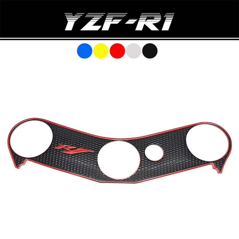 2008 2007 2006 2005 Sticker Decal For YAMAHA YZF R1 YZF-R1 YZFR1 Top Triple Clamp Yoke Pad Triple Tree R1 1000 Motorcycle