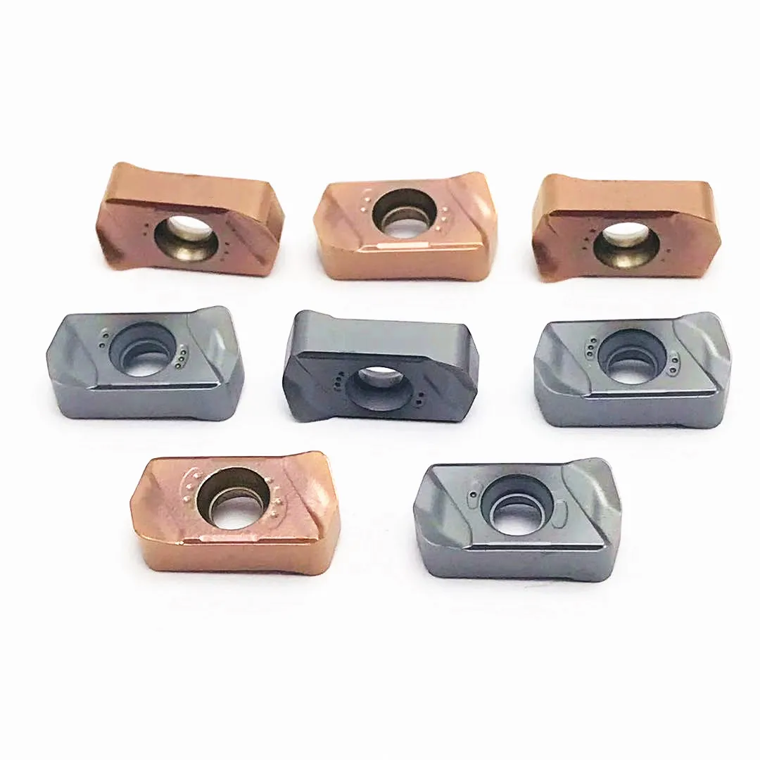 LNMU0303ZER MJ AH725 AH130 máquina herramienta CNC de carburo cementado de alta calidad, piezas de torno de hoja de alimentación rápida, LNMU0303ZER para EXN03R