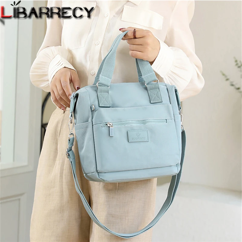 Fashionable High Quality Nylon Cloth Crossbody Bags for Women 2021 New 3-in-1 Messenger Shoulder Handbags for Ladies Travel Bag