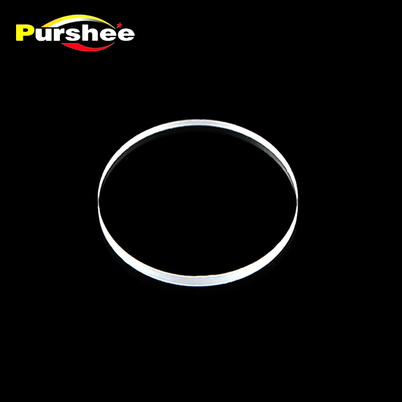

UV Quartz Glass Disc Ultra-Thin High Temperature Resistance Round UV Transparent Fused Silica Wafer Multiple Sizes Available