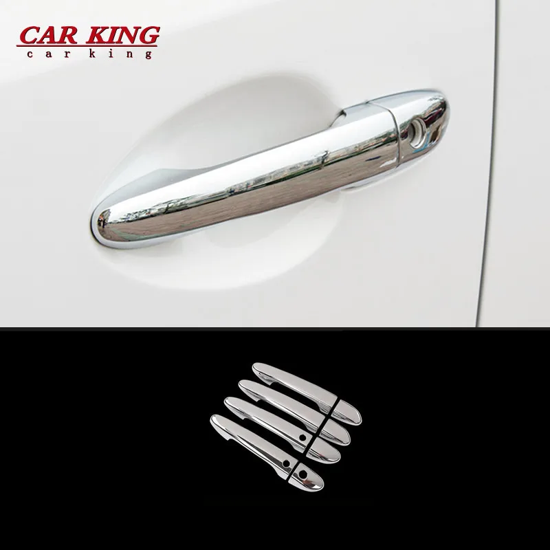 

For Mazda CX-5 CX5 2017 2018 accessories ABS Chrome Car door protector Handle Decoration Cover Trim Sticker car styling 8pcs