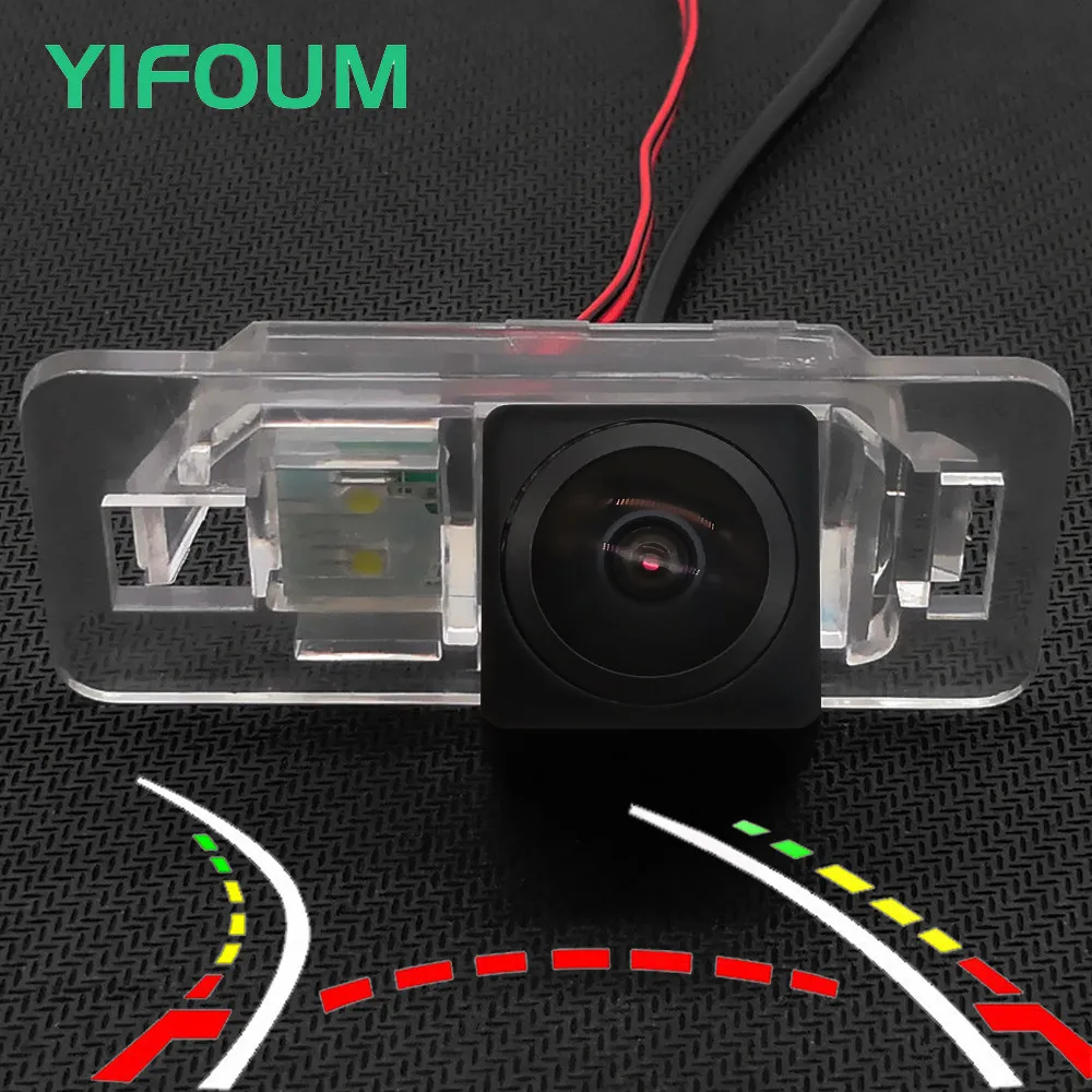 AHD Fisheye 12LED Dynamic Trajectory Car Rear View Wireless Camera For BMW Mini X1 X3 X4 X5 X5M X6 F10 F11 F15 F16 F22 F23 E90