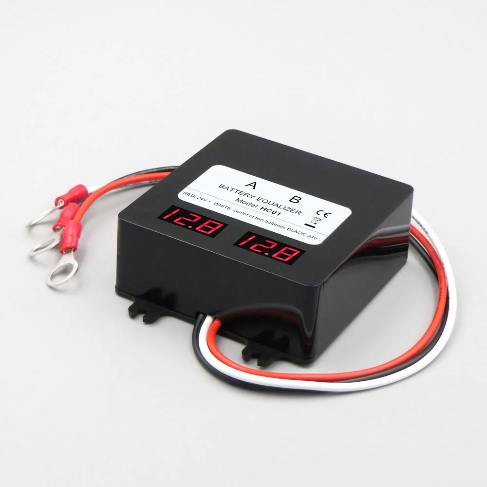 ANGUI Battery Balancer batteries Equalizer for 2 X 12V Lead Acid Battery 24V Solar Power System Protection extend cell Lifetime