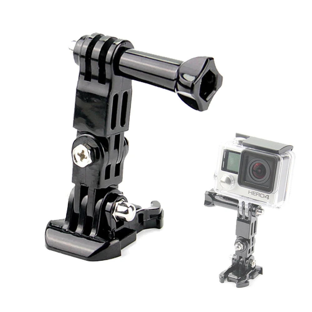 Accessories Three-way Pivot Arm Extension + Quick Buckle Mount Base + Screw for Gopro Hero 9 8 7 6 5 4 for SJ4000 Camera GP15