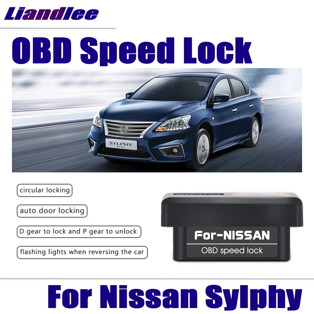 

Liandlee Plug And Play New Smart Auto OBD For Nissan Sylphy 2012-2014/2015/2016/2017 Profession Car Door Speed Lock Device