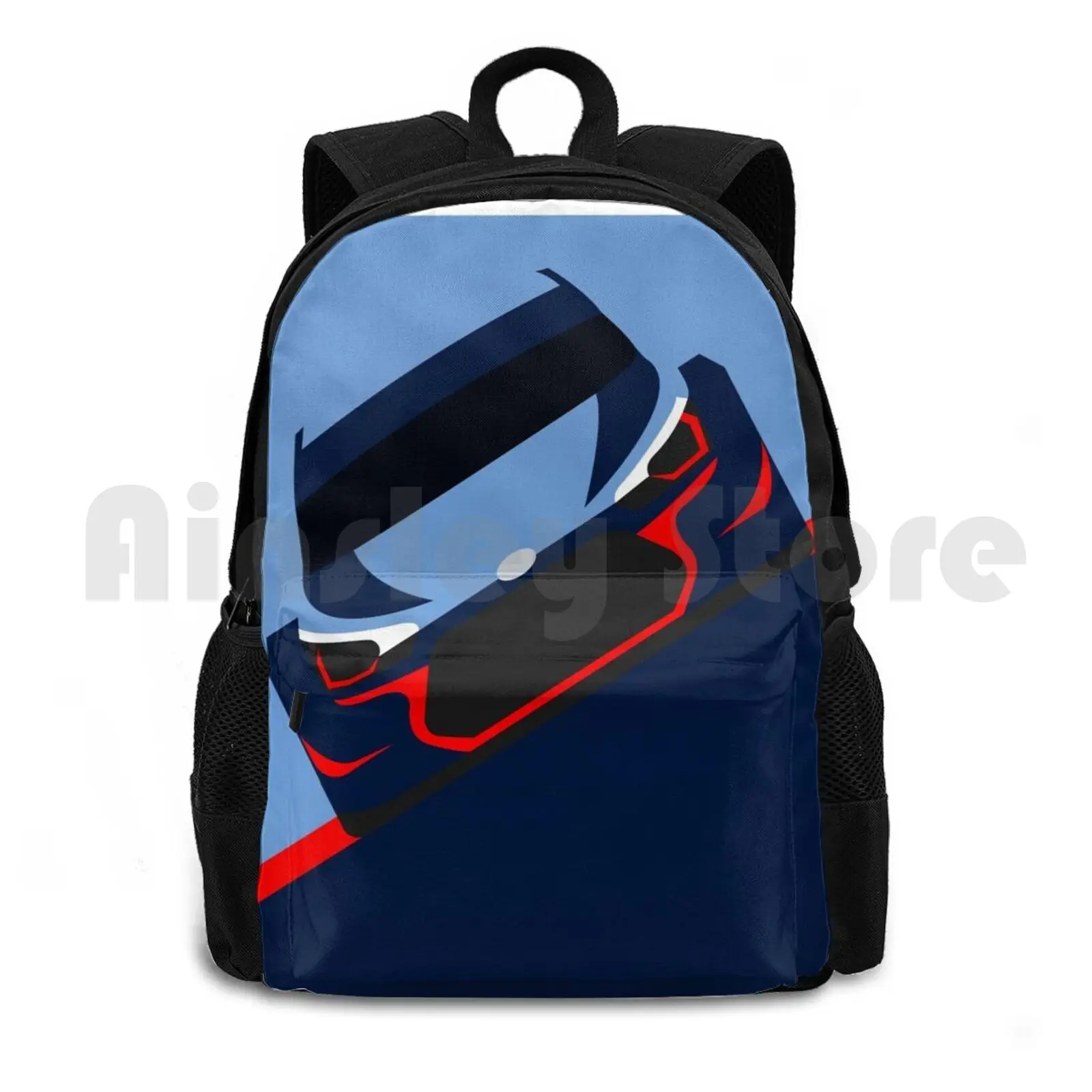 I20 Wrc Outdoor Hiking Backpack Waterproof Camping Travel Wrc Hyundai I20 Rally Car Rally Car Sport